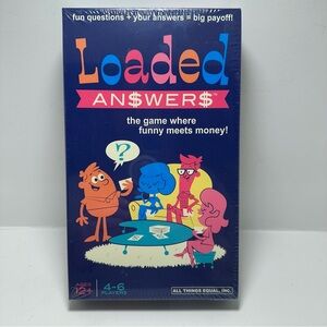 LOADED ANSWERS Party Game for Adults and Kids New
